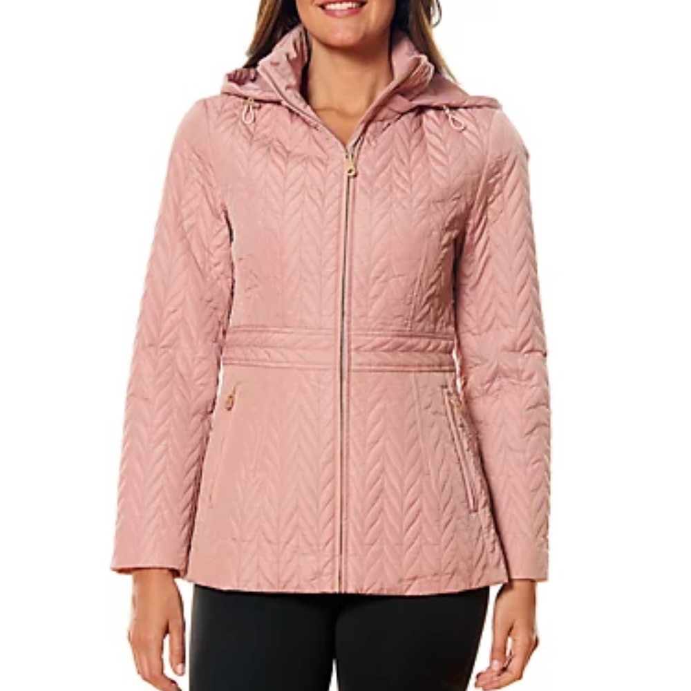 Kate Spade - Hooded Quilted Short Coat